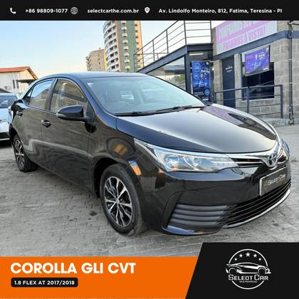 TOYOTA COROLLA 1.8 GLI 16V FLEX 4P AUTOMÁTICO TOYOTA COROLLA 1.8 GLI 16V FLEX 4P AUTOMÁTICO